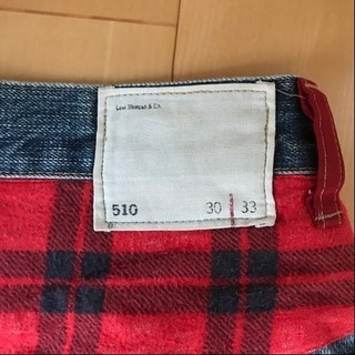 値下げしました。リーバイス  ミッキー  デニムの画像