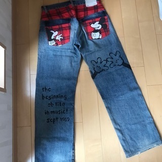 値下げしました。リーバイス  ミッキー  デニム