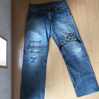 値下げしました。リーバイス  ミッキー  デニムの画像