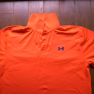 アンダーアーマー　UNDER ARMOUR  オレンジ　Lサイズの画像