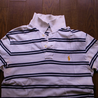RALPH LAUREN ラルフ・ローレンのポロシャツ　白  サイズLの画像