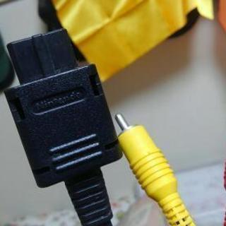 ニンテンドー64やスーファミの接続コードの画像