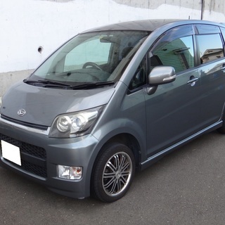 【年末年始対応！】人気のムーヴカスタム！ターボ！HID！リヤスモ...