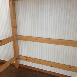 ほとんど使っていないロフトベッドの画像