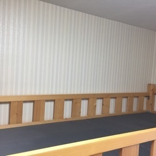 ほとんど使っていないロフトベッドの画像