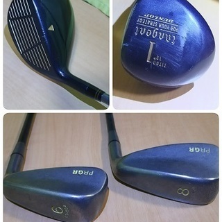 レディース・ゴルフクラブ　&　キャディーバック（USED) オマケ付きの画像