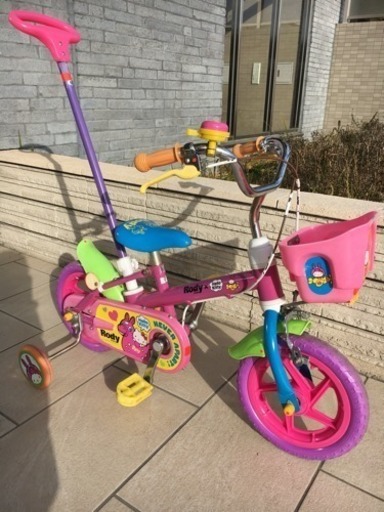 ハローキティロディーコラボ自転車