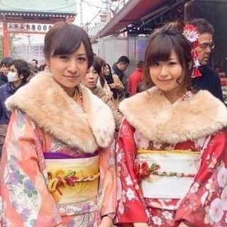 1/3 着物女子で初詣