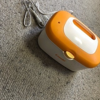 Combi クイックウォーマー と 食事マットの画像