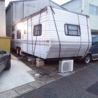 トレーラーハウス　アメリカ製　office仕様　要修理の画像