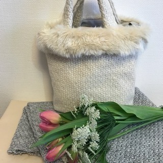 大人可愛い！ファー付きトートバック作り