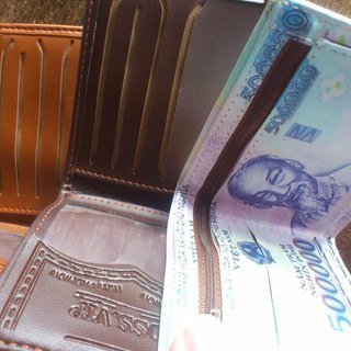 ベトナムの簡易財布(未使用新品)の画像