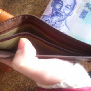 ベトナムの簡易財布(未使用新品)の画像