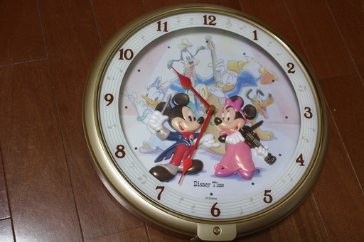 Disney Time ディズニータイム　掛時計