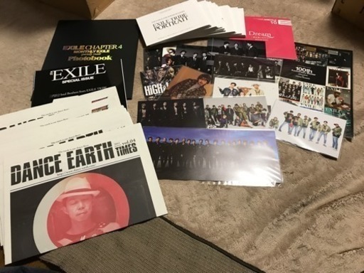月間EXILE2008年8月～2017年3月号まで 年間購読限定グッズ付き