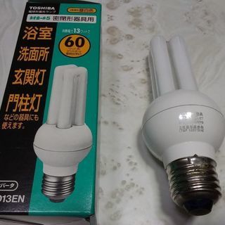 東芝　電球形蛍光灯EFD13EN