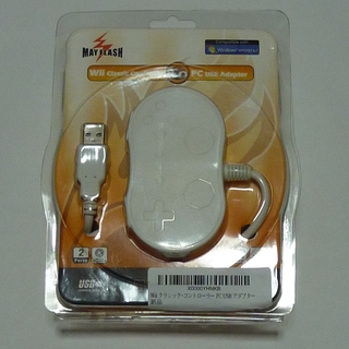 【受付終了】72_任天堂 WiiクラシックコントローラPRO＆PC USB Adapterの画像