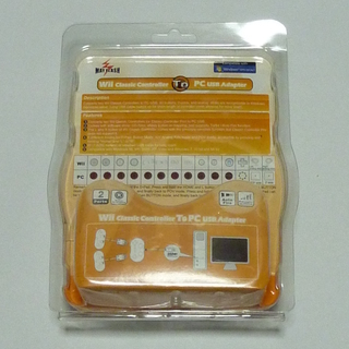 【受付終了】72_任天堂 WiiクラシックコントローラPRO＆PC USB Adapterの画像