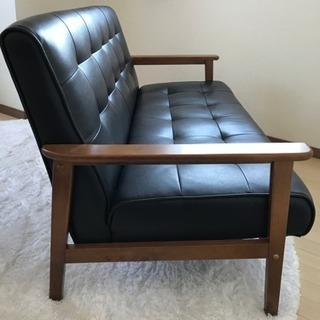 二人掛けソファ 135cm×70cmの画像