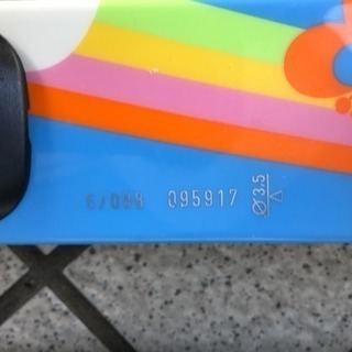 女児用スキーセット(板・ポール・ビンディング・ブーツ)の画像