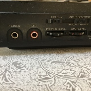 【ジャンク】ミニディスクレコーダー XM-D1の画像