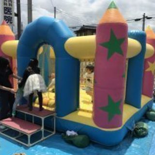 1/8のみ！【特別日給8500円】イベント会場での遊具設営/撤去/案内の画像