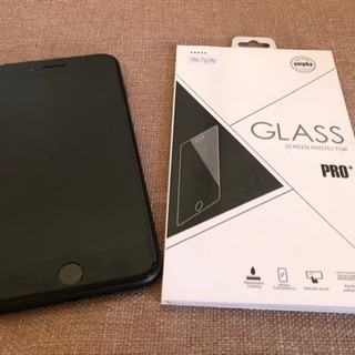 iPhone8Plus 画面保護フィルム(最薄最強化9Hガラス)