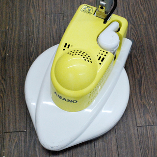 AMANO/アマノ クリーンスター 小型電子高速ポリッシャー バフィングマシン D-430E 中古 動作確認済み 電源コード欠品 の画像