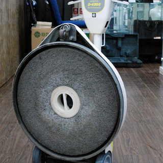 AMANO/アマノ クリーンスター 小型電子高速ポリッシャー バフィングマシン D-430E 中古 動作確認済み 電源コード欠品 の画像