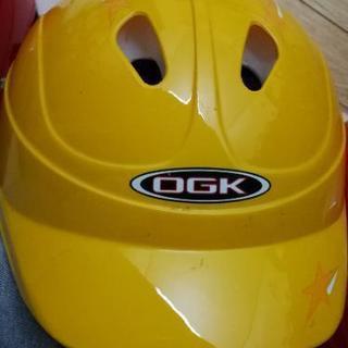 自転車用ヘルメット　黄色