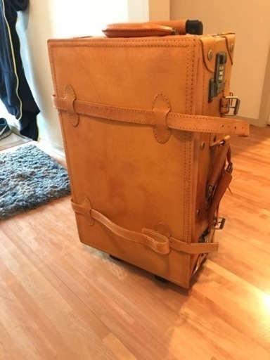 (美品)本革スーツケース 9割新品