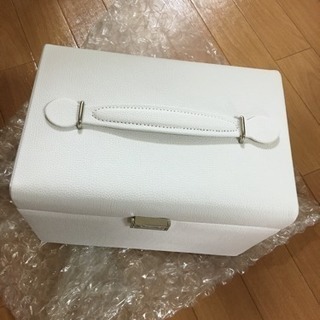 ジュエリーボックス　レザー　収納の画像