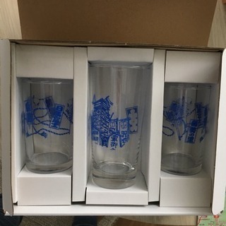 大相撲 ガラスコップセット 3点