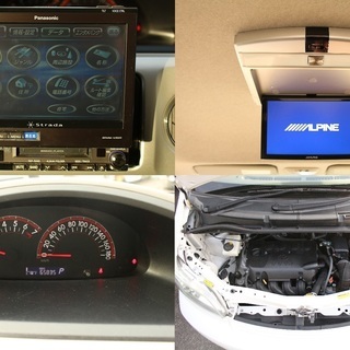 ☆ 車検 ２年付き ☆ H ２２ 年 トヨタ ポルテ １５０ｒ G パッケージ ２ＷＤ ６６０００km ホワイト パール NNP１１ スライドドア ナビ付 AT オートマチックの画像
