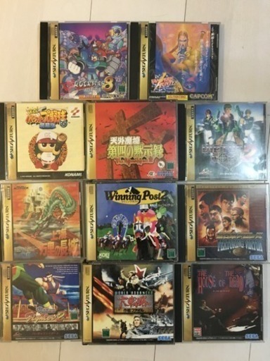 セガサターンソフト ロックマン8含む11枚セット まとめ売り