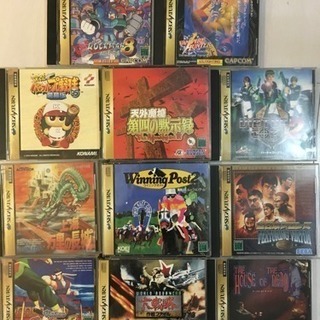 セガサターンソフト ロックマン8含む11枚セット まとめ売りの画像