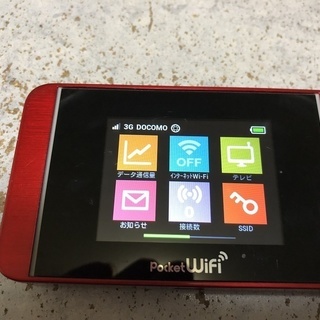 『 ドコモSIM OK 』『 ドコモ系格安SIM OK 』HUAWEI 303HW SIMフリー WiFiルーター LTE対応 テレビチューナー機能付きの画像