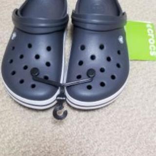 新品　未使用　クロックス　グレー