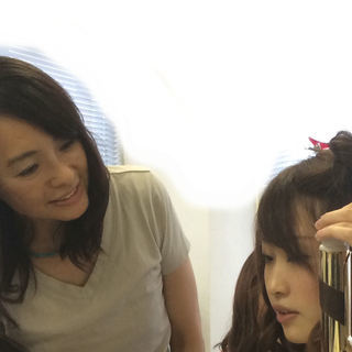 巻き髪レッスン理想の髪型になれる３回コース