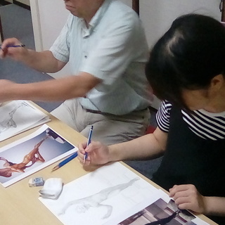 1月29日『本気のお絵かき教室』～武蔵新城