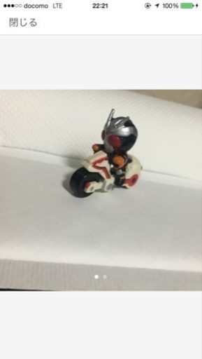 仮面ライダー バイク乗りフィギュア