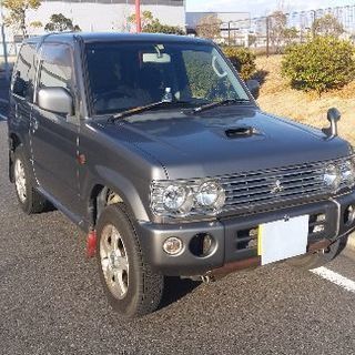 １３年式　　パジェロミニ　4WD　ターボ　丸目４灯　車検３１年１０月