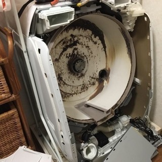洗濯機 分解クリーニング  ドラム式も可能 - 大田原市
