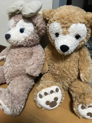 ダッフィー\u0026シェリーメイセット ぬいぐるみSサイズ