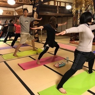 港区白金高輪のお寺ヨガ