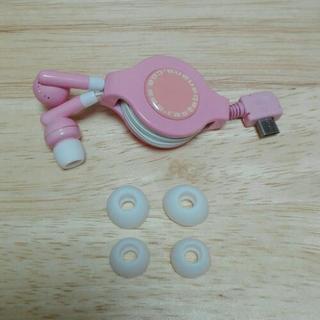 ほぼ新品！microUSB接続イヤフォン