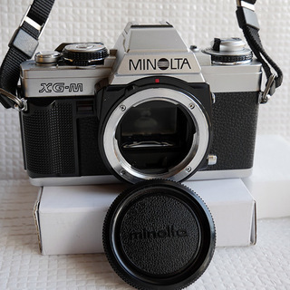 人気のフィルムカメラMiolta XG-M ボディ極美品!!!