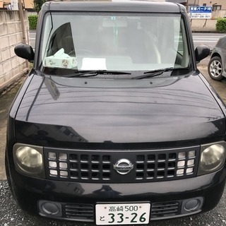 コミコミ価格！車検付きキューブ黒群馬県からです