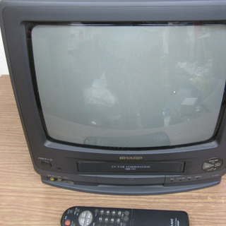 SHARP 14インチ テレビデオ VT-14M20 95年製の画像