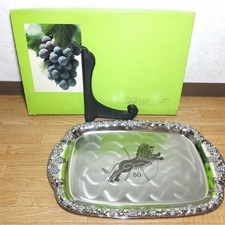 DELUXE CHALON TRAY トレー お盆 レトロ 未使用